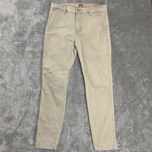 Levis XX Chino Pants Mens 32x34 Beige Authentic Fit Straight Leg Classic Cotton